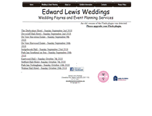 Tablet Screenshot of edwardlewisweddings.com